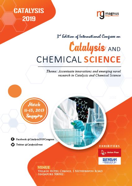 3rd Edition of International Congress on Catalysis and Chemical Science Book